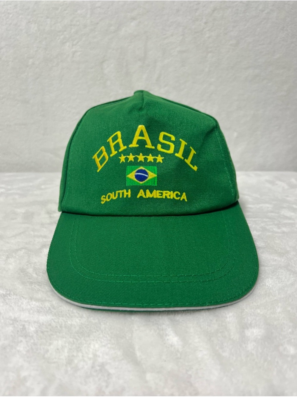 NWOT World Cup Green “BRASIL” Baseball Cap